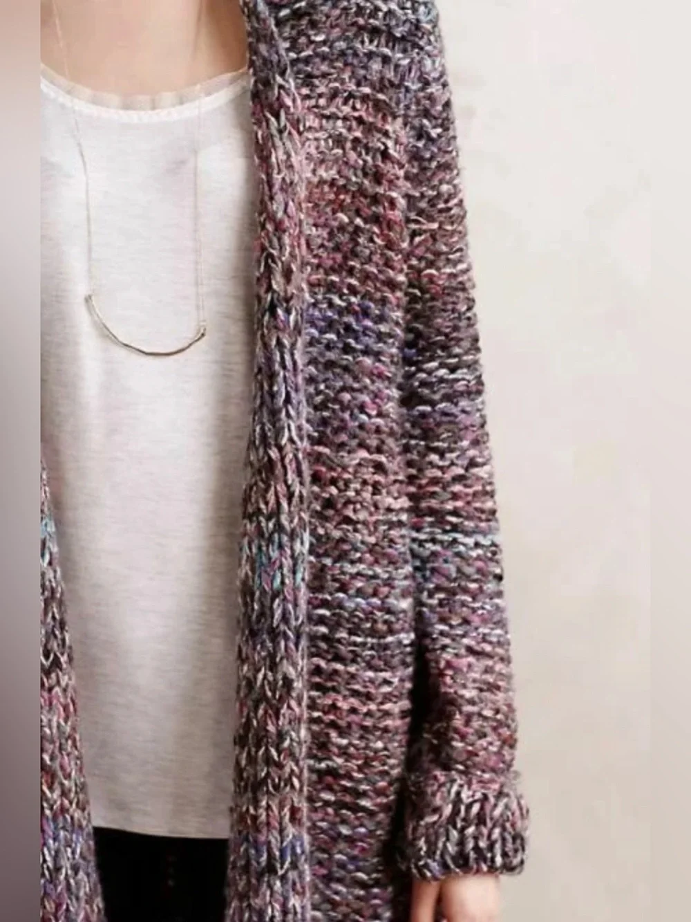 Anthropologie Moth Ella Marled Cardigan